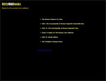 Tablet Screenshot of dirtyoldbooks.com
